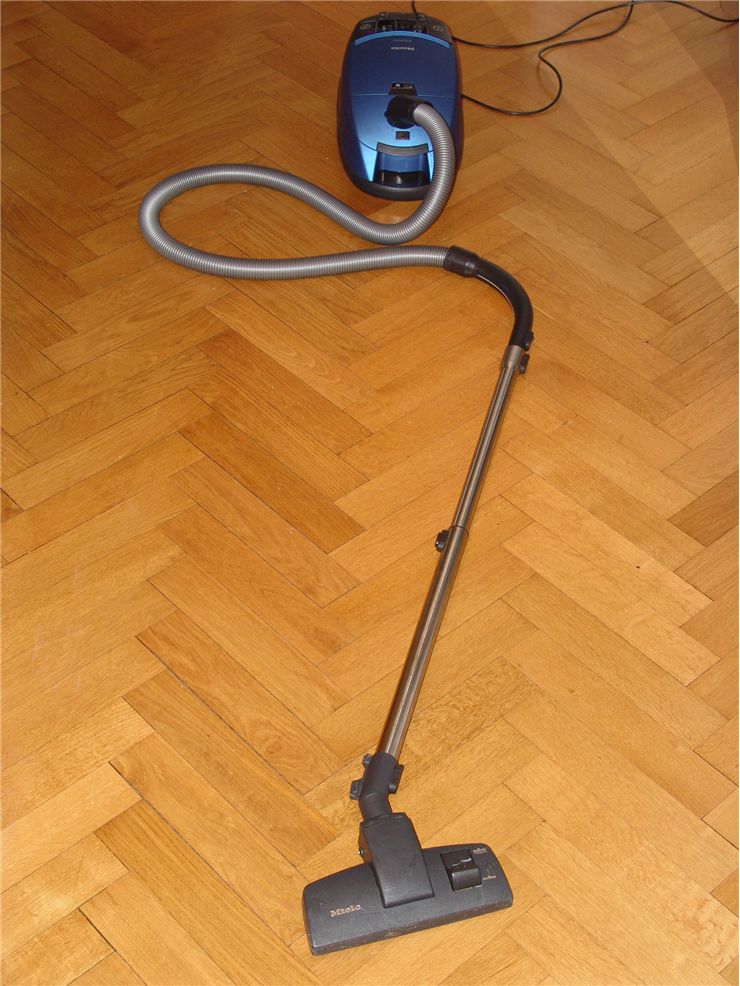 Picture Of Blue Vacuum Cleaner
