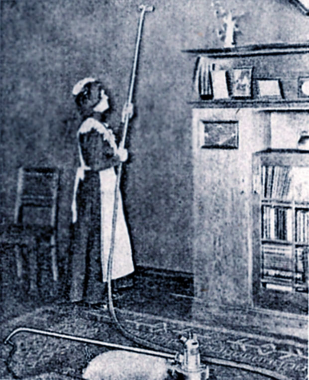 Picture Of The Dedusting Pump Vacuum Cleaner 1906