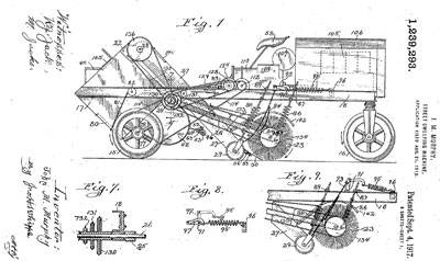 Picture Of Elgin Sweeper Blue Print
